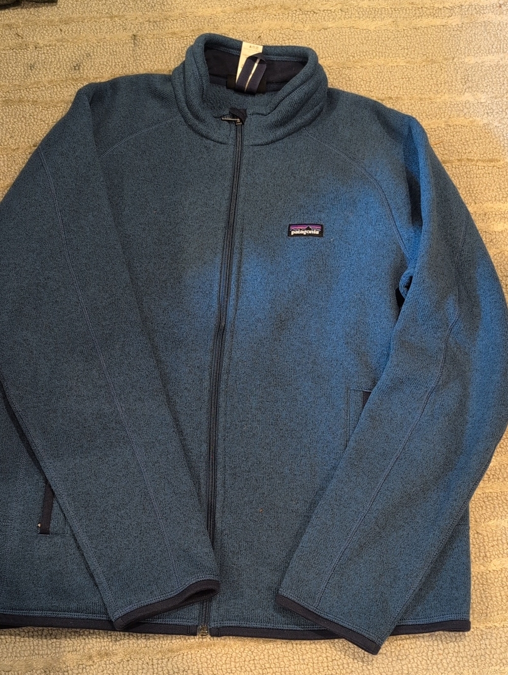Patagonia Men's Zip-Up Better Sweater Fleece Jacket - Blue